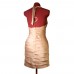 BCBG Champagne Pink Bandage Dress Size 2