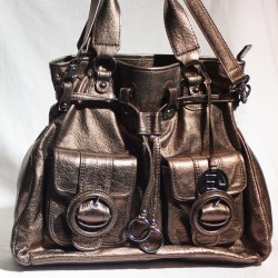Elliott Lucca Metallic Handbag
